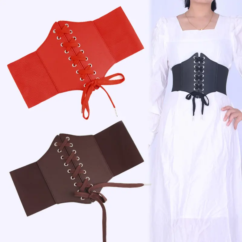 Summer Retro Fashion Tight Wide Waist Seal