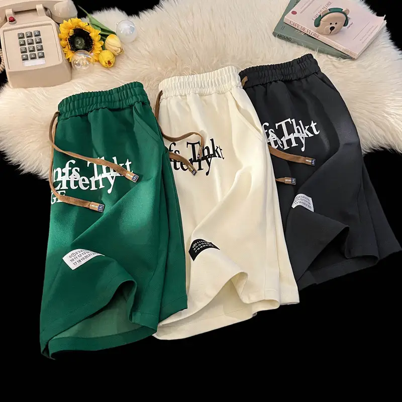 Men's Loose Sports Fifth Pants