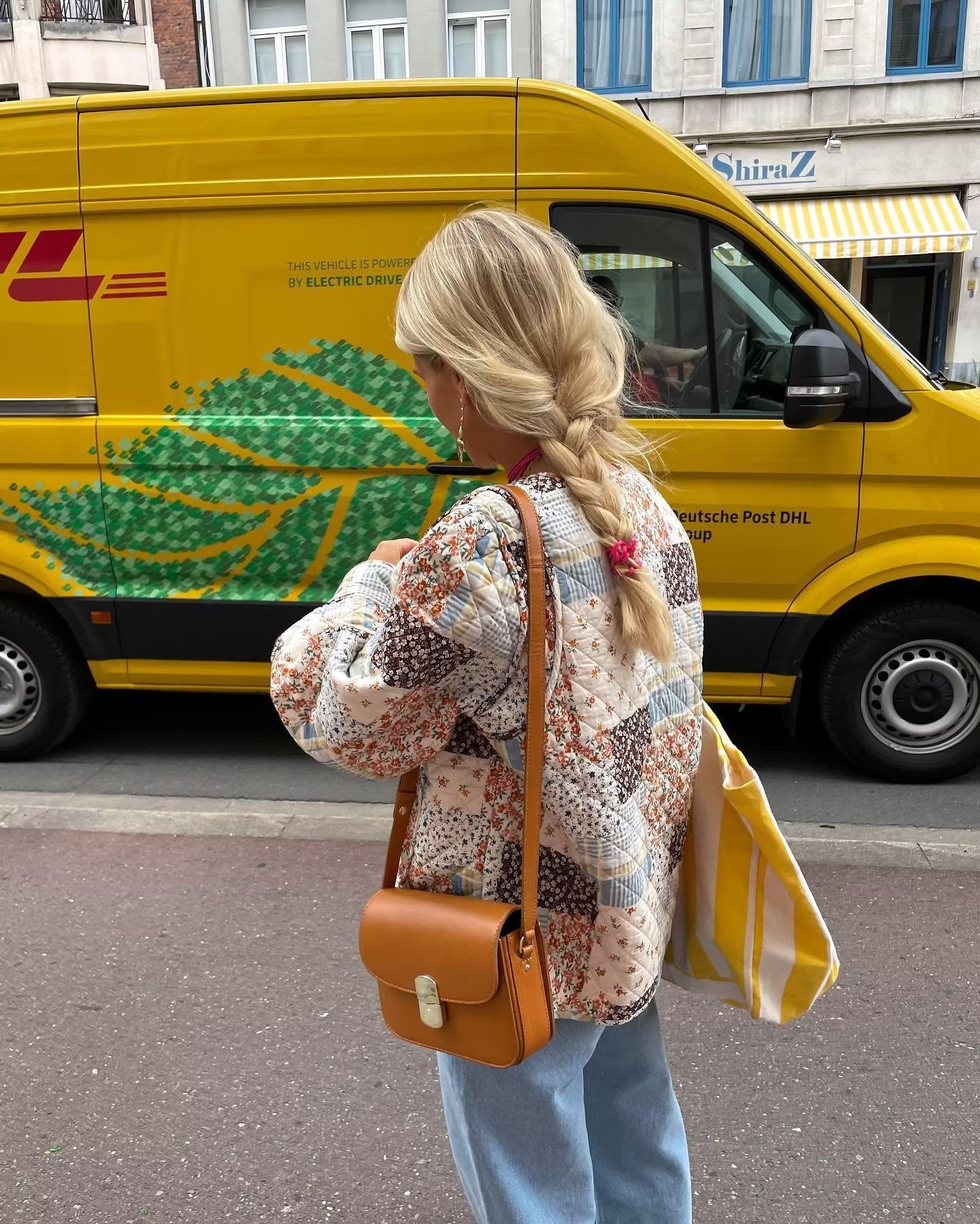 Women's Fashion Printed Quilted Cotton Coat Jacket