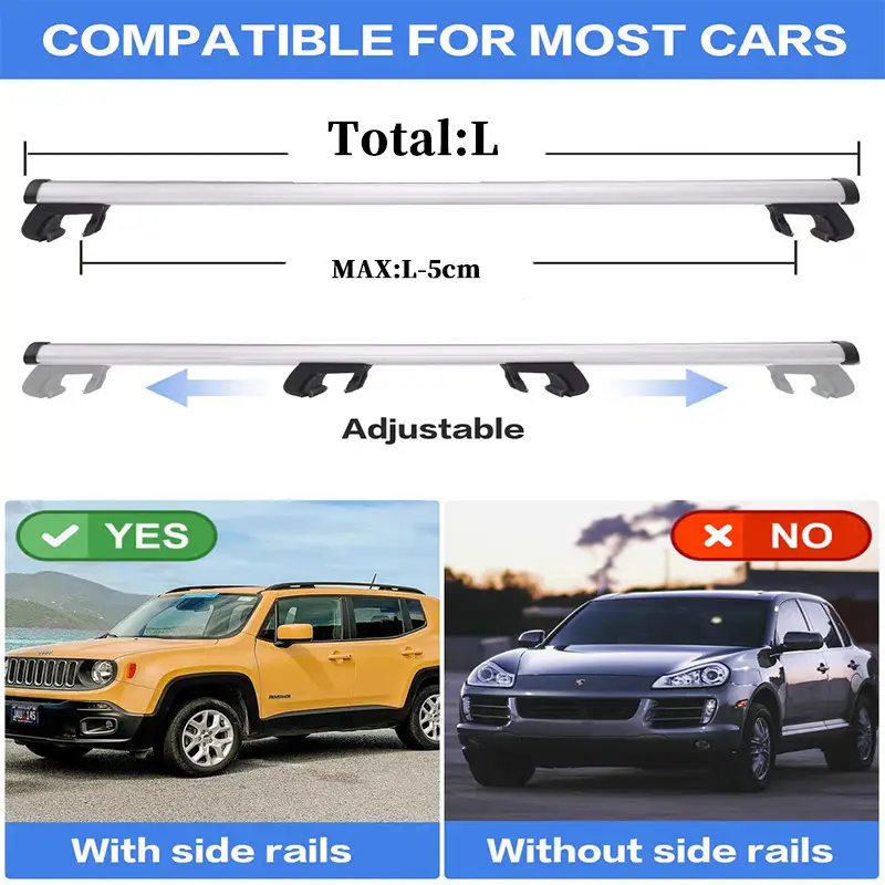 Roof Rack Crossbars For Car Modification