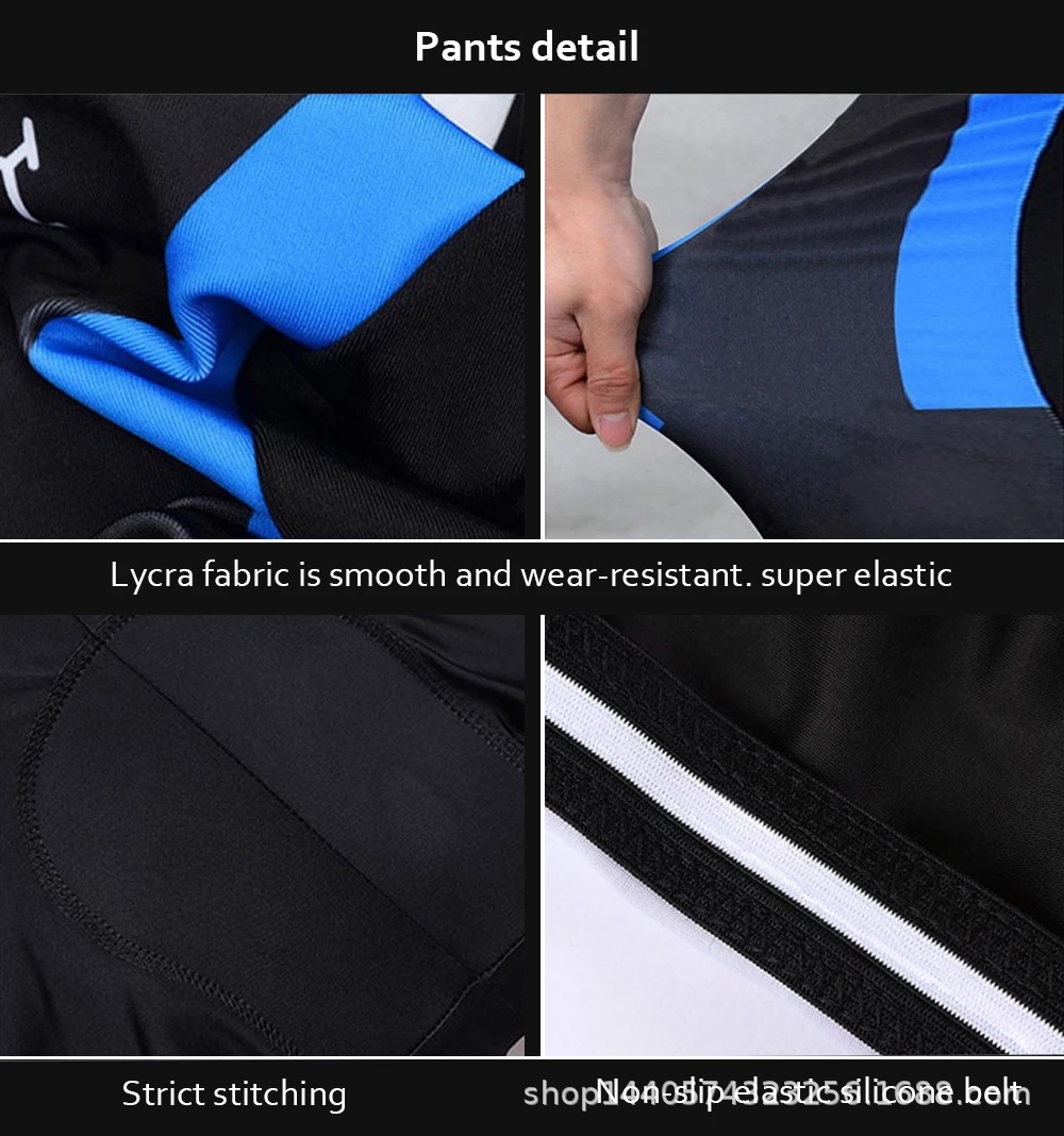 Title 7, Breathable and Comfortable Cycling Wear Short S...