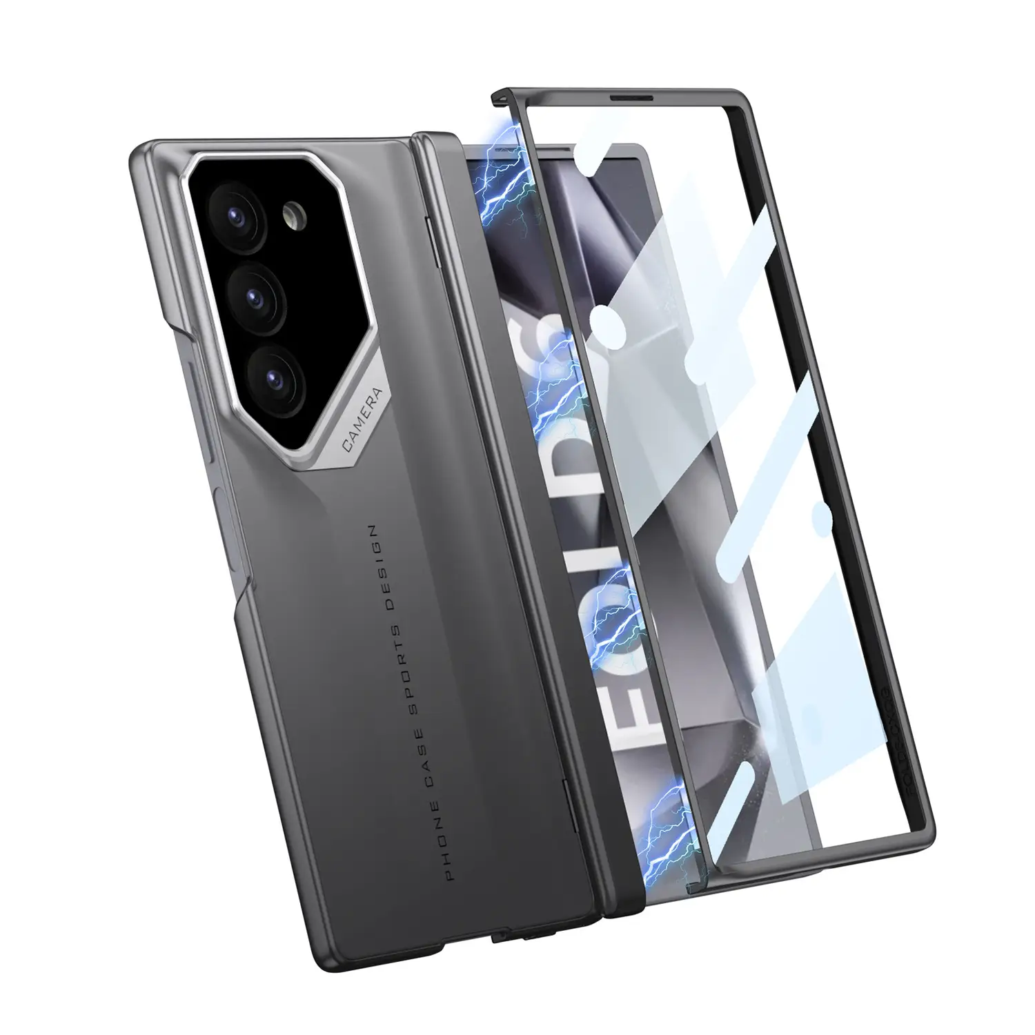 Frosted Hard Shell Ultra-thin Magnetic Super Running Shell Membrane Integrated Protective Case