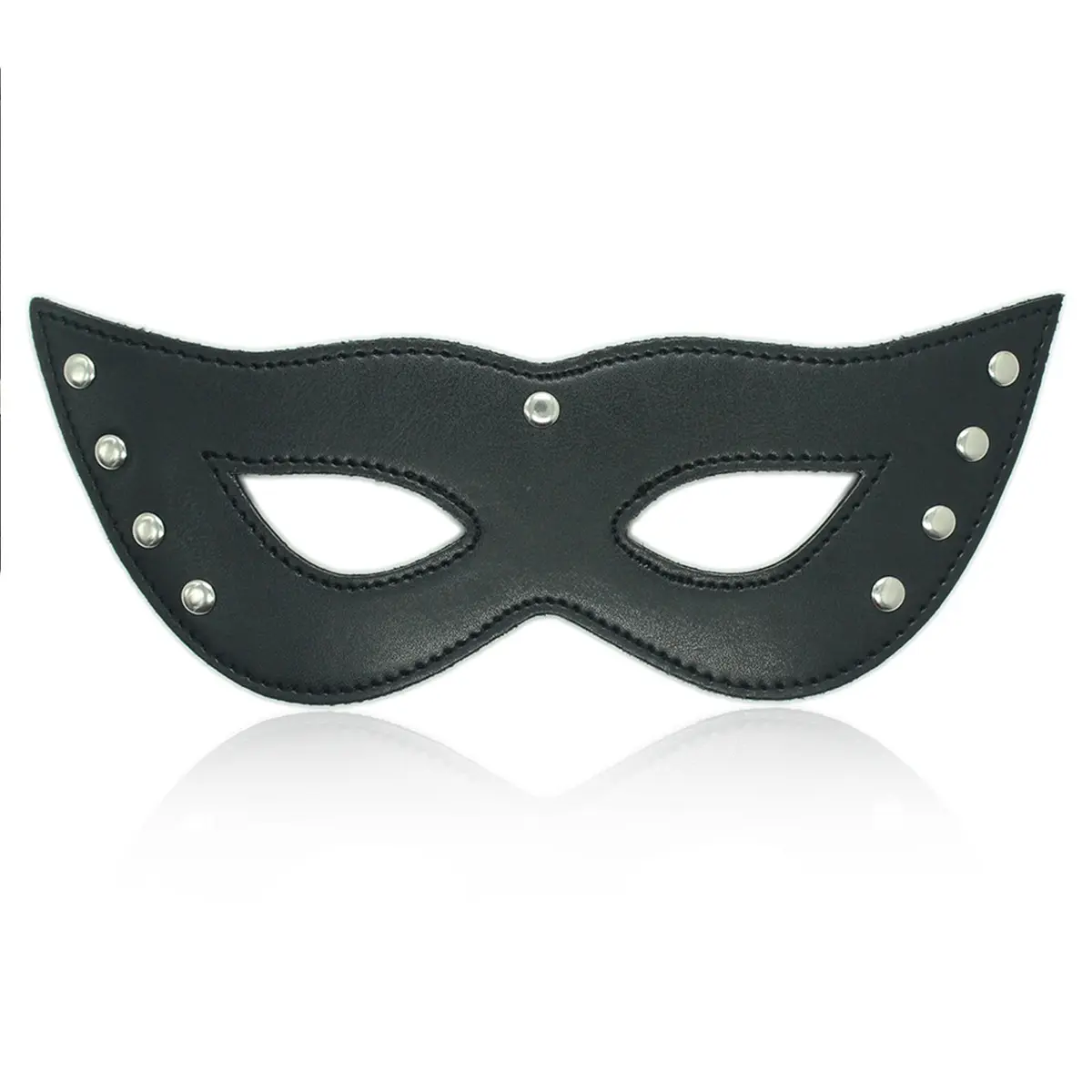 Black Cat's Eye Performance Leather Mask
