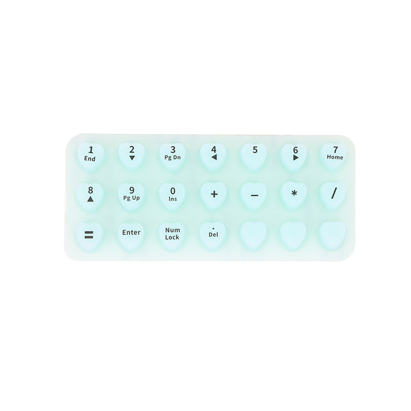 91 Button For Desktop And Notebook Computer Silicone Keyboard Stickers - Image 14