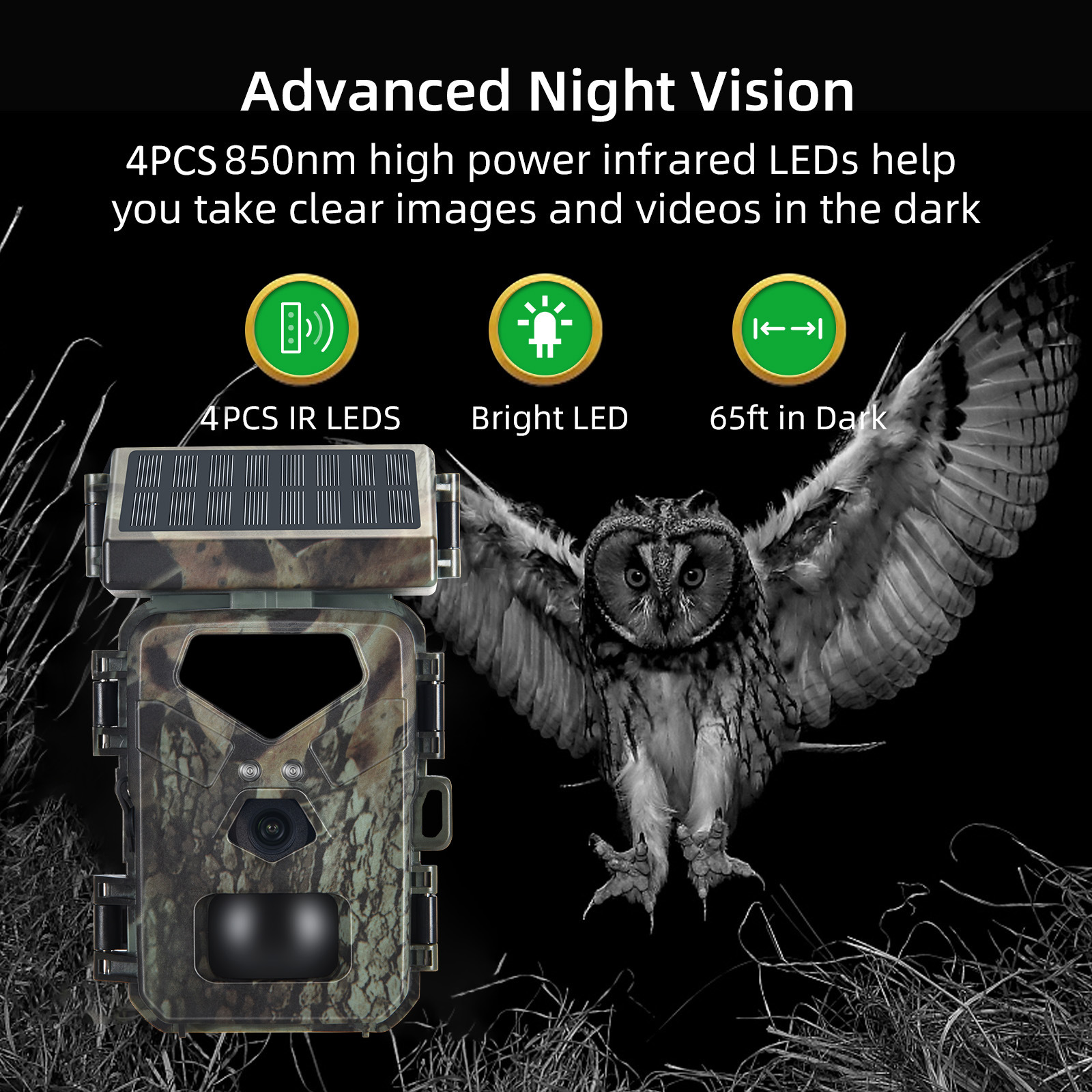 Title 3, HD Anti-hunting Camera Mini700 Outdoor Courtyar...