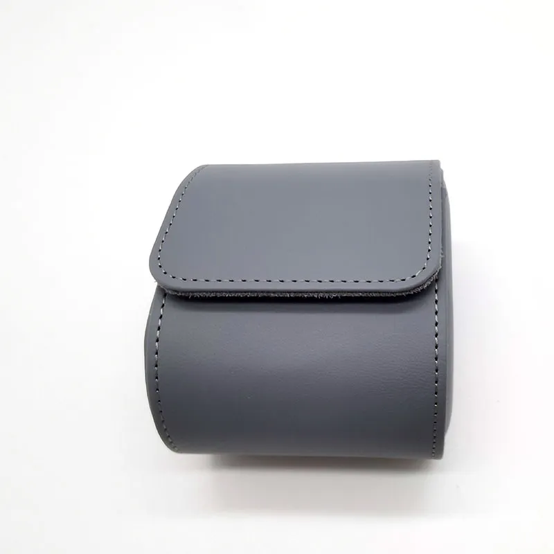 Business Leather Storage Bag Watch Storage Box - Grey