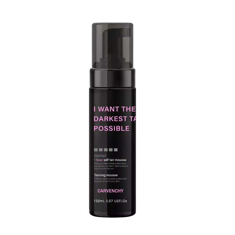 Tanning Mousse Nutrition Moisturizing Skin Wheat Color Sun Tanning Mousse Black Milk - 150Ml