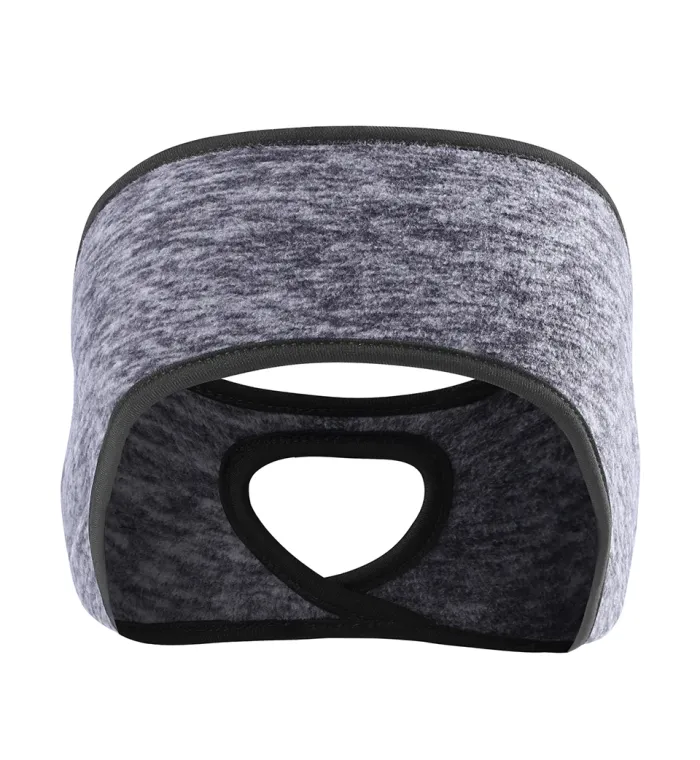 Ponytail Ear Warmer Headband, Fleece Winter Ear Muff Band for Running and Skiing - detail photo 15