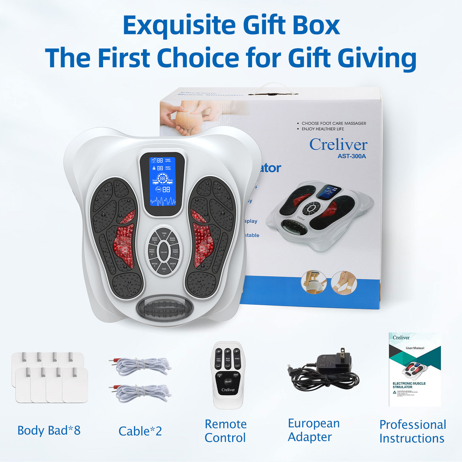 Low-Frequency Pulse Foot Massager