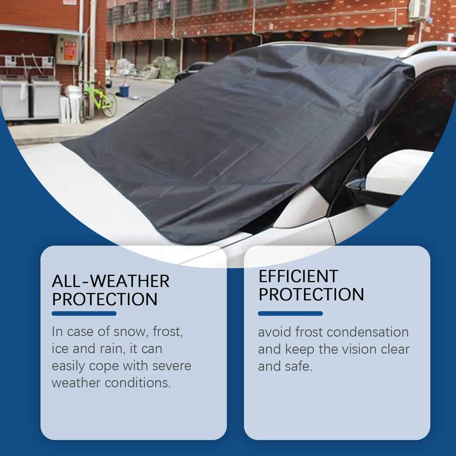Winter Window Glass Snow-proof Car Cover