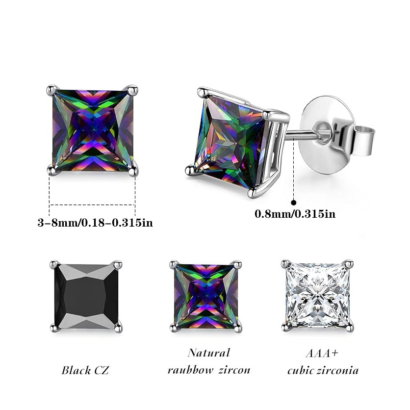 Double-layer Zircon Earrings For Women - Image 4