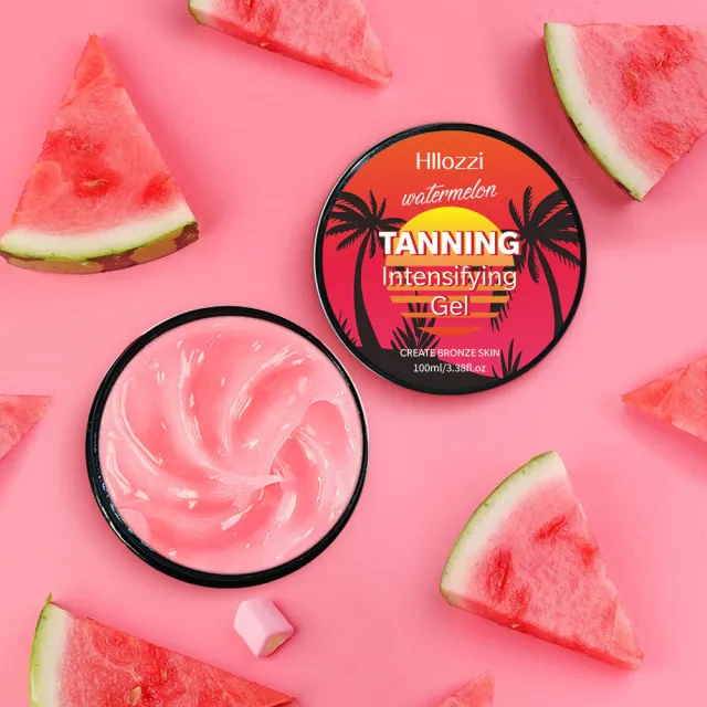 Peach Sun Tanning Gel Bronze Moisturizing Watermelon Gel 100Ml - Shop at LoveMi