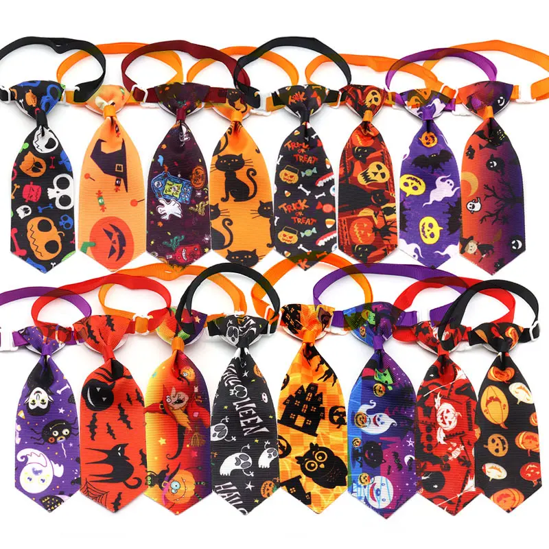 Pet Halloween Bow Tie and Necktie