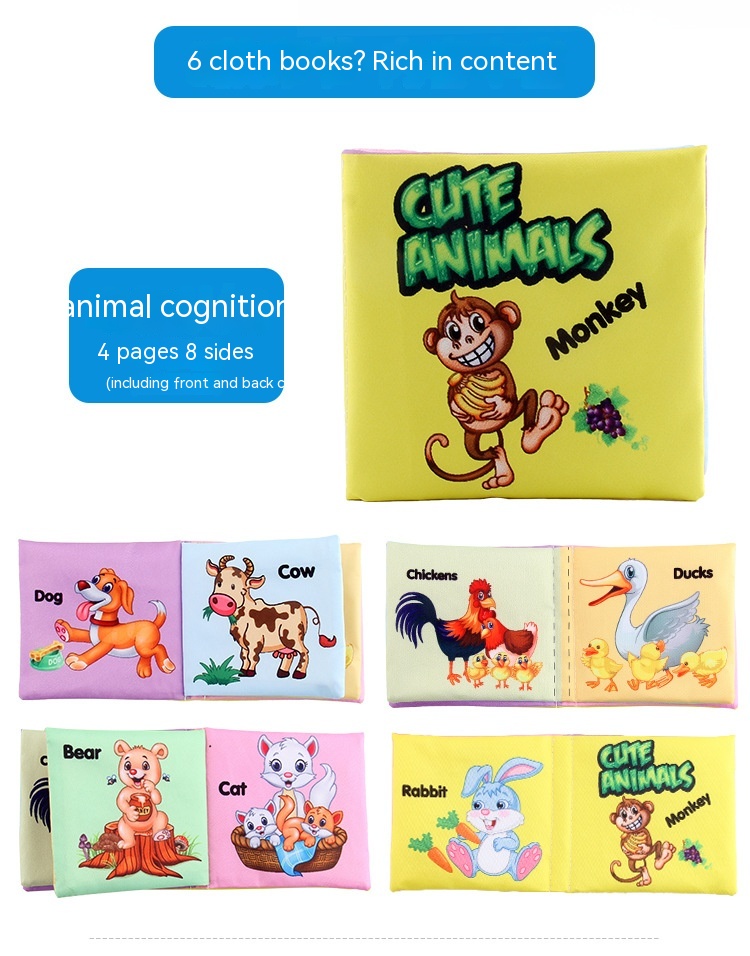 Animal Cloth Book