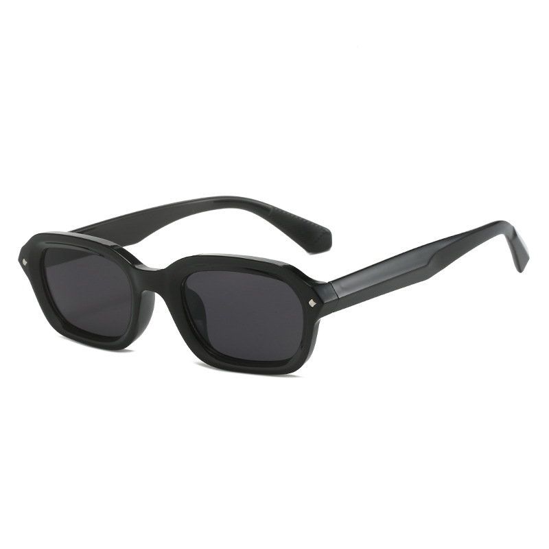 Retro High-grade Narrow Frame Square Sunglasses Women - Image 4