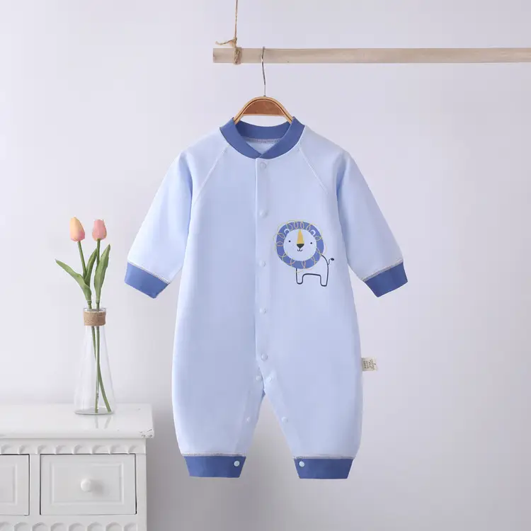 Boneless Baby Clothes One-piece Long Sleeves Pure Cotton