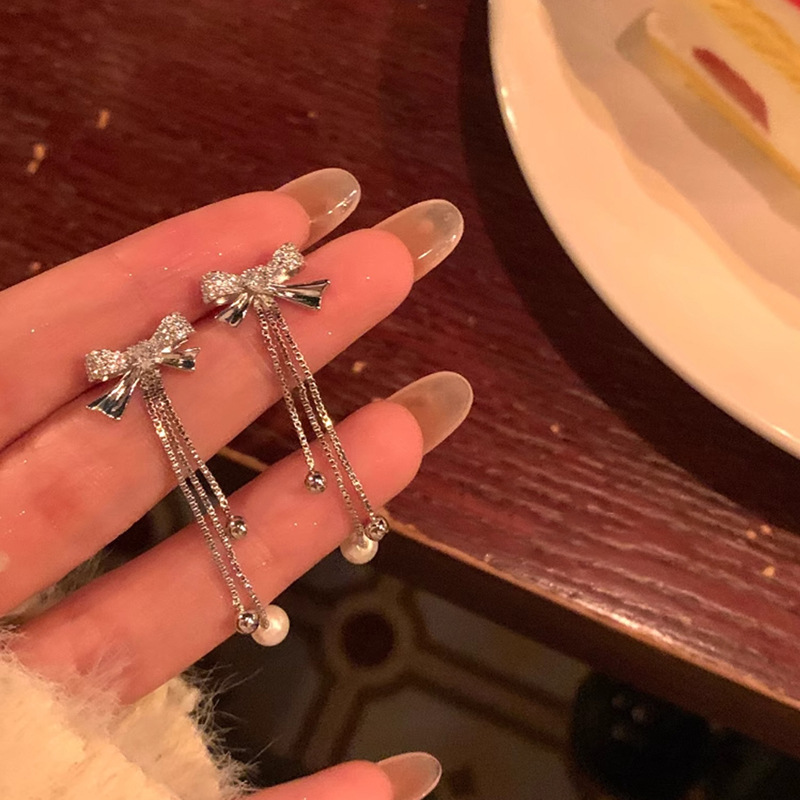 Retro Stud Designer Touch Statement Drop Earrings