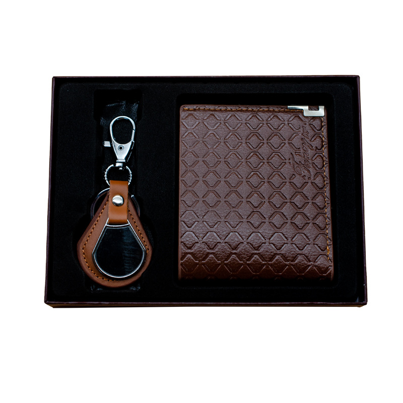 Wallet Keychain Brown