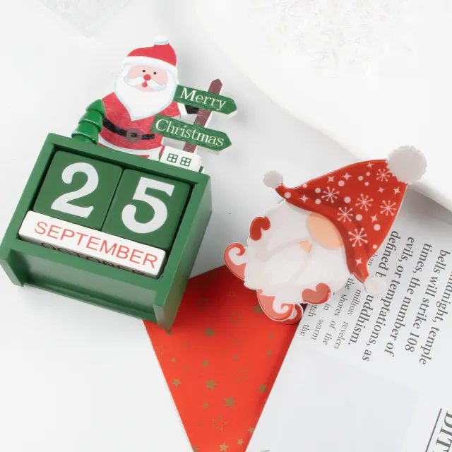 Creative Versatile Santa Claus Themed Hair Clips Snowflake Hat - Shop at LoveMi