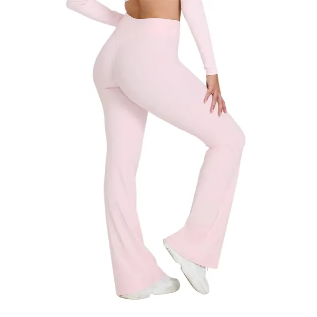 Seamless Yoga Clothes Horn Yoga Pants Pink - Shop at LoveMi