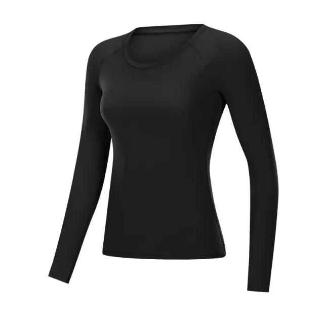 Slim Fit Thin Yoga Wear Nude Feel Skin friendly Outerwear Fashion Sports Fitness Top Women Nude - Shop at LoveMi