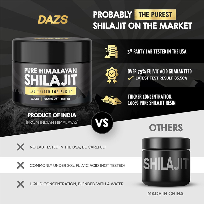 Title 3, Resina de Shilajit Himalaia Xilaizhi Creme Ácid...