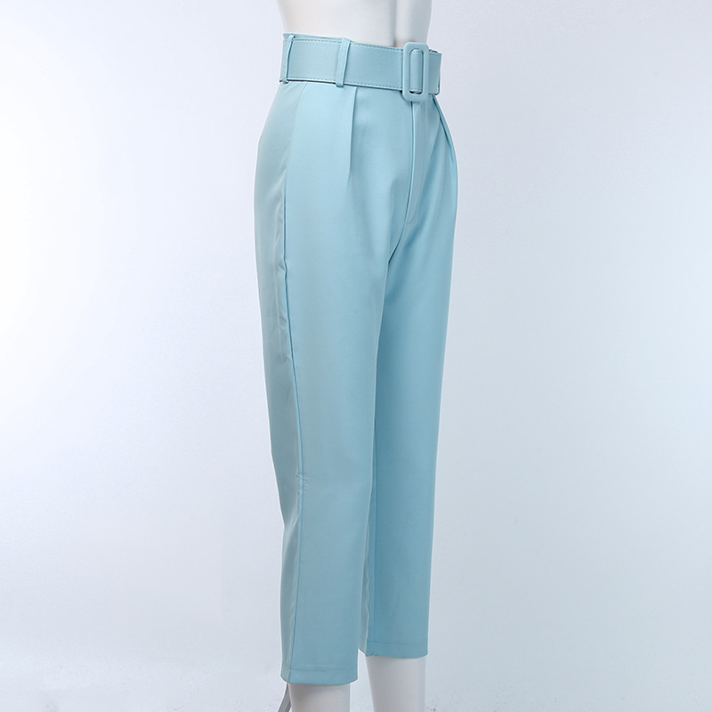 Title 21, Slim solid color high waist 9 points pants