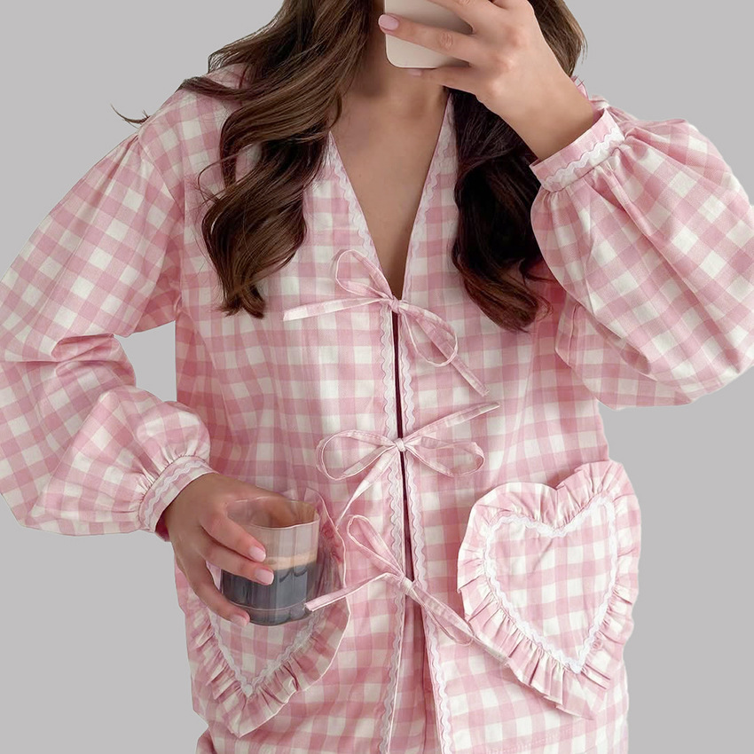 This Relaxed-fit Long-sleeve Shorts Set Is Perfect For Lounging At Home Or Wearing When Youre Out And About