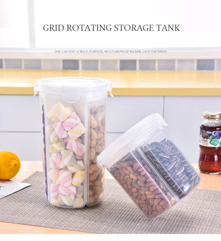 Title 1, Plastic bayonet type grain storage sealed cans