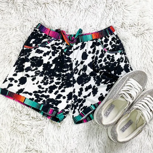 Leopard Print Sports Casual Shorts For Women Leopard - Shop at LoveMi