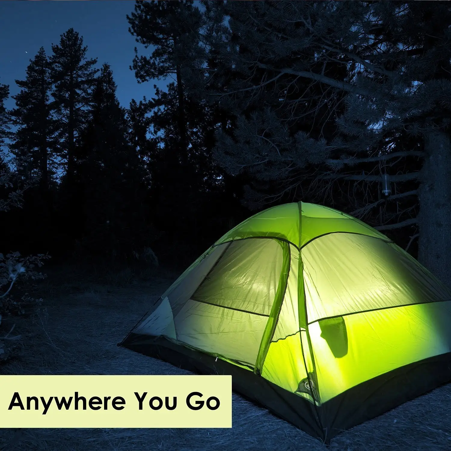 DC45V Barbecue Light Outdoor Tent Camping Night Bicycle Light