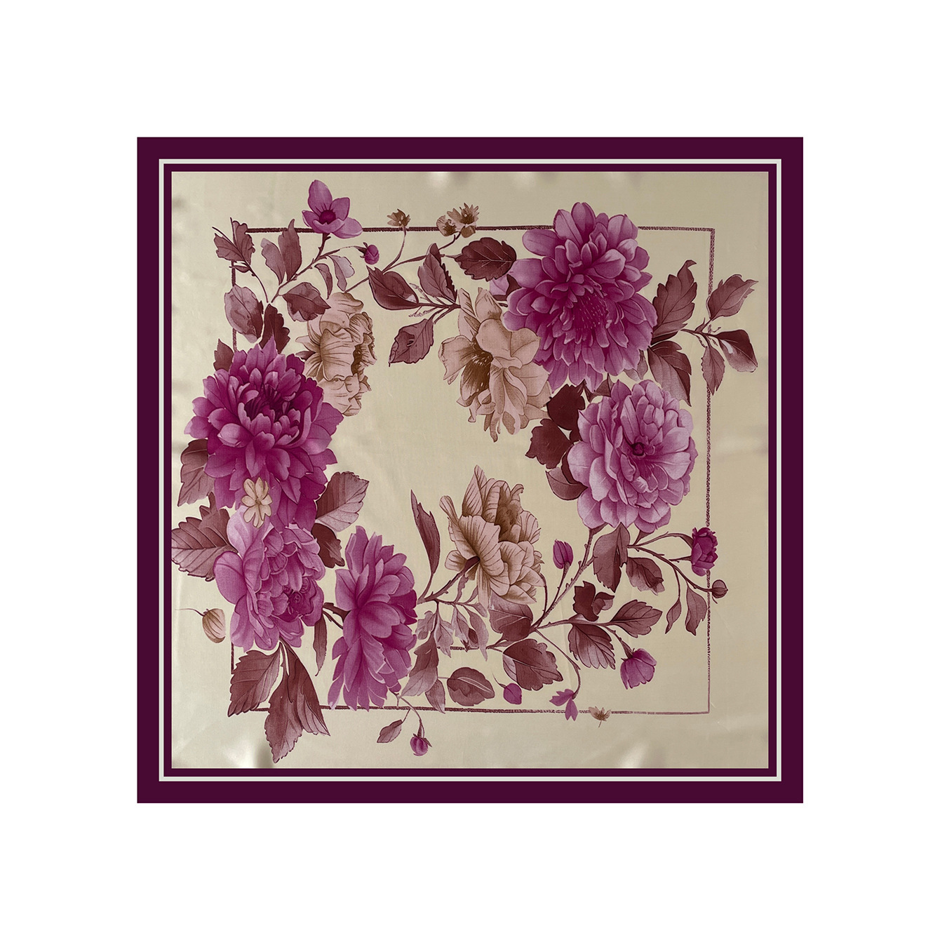 High-end Springsummer Square Scarf