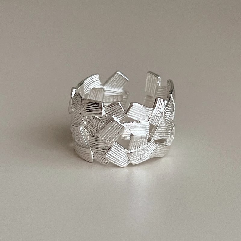 Unique Designer-Style Fragment-Mosaic Ring For Women