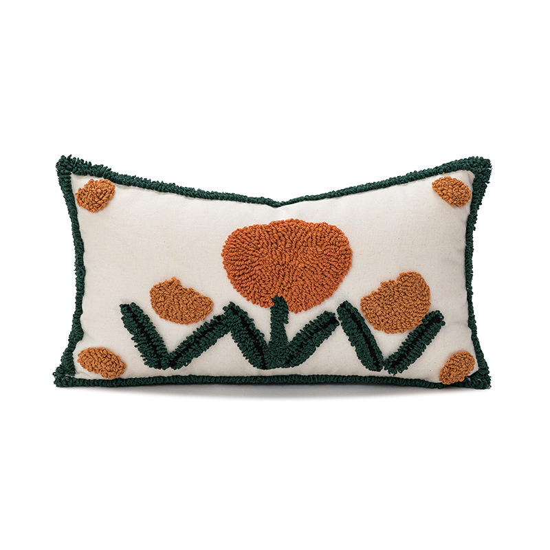 3 Flowers Waist Pillow