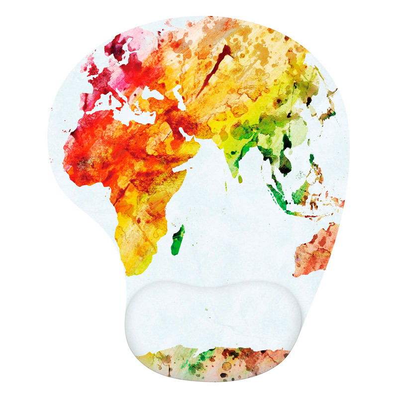 Watercolor World Map