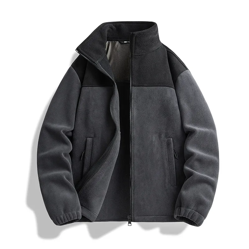 Polar Fleece Fleece-lined Thickened Women's Fleece Graphene Thermal Shell Jacket Liner - Black