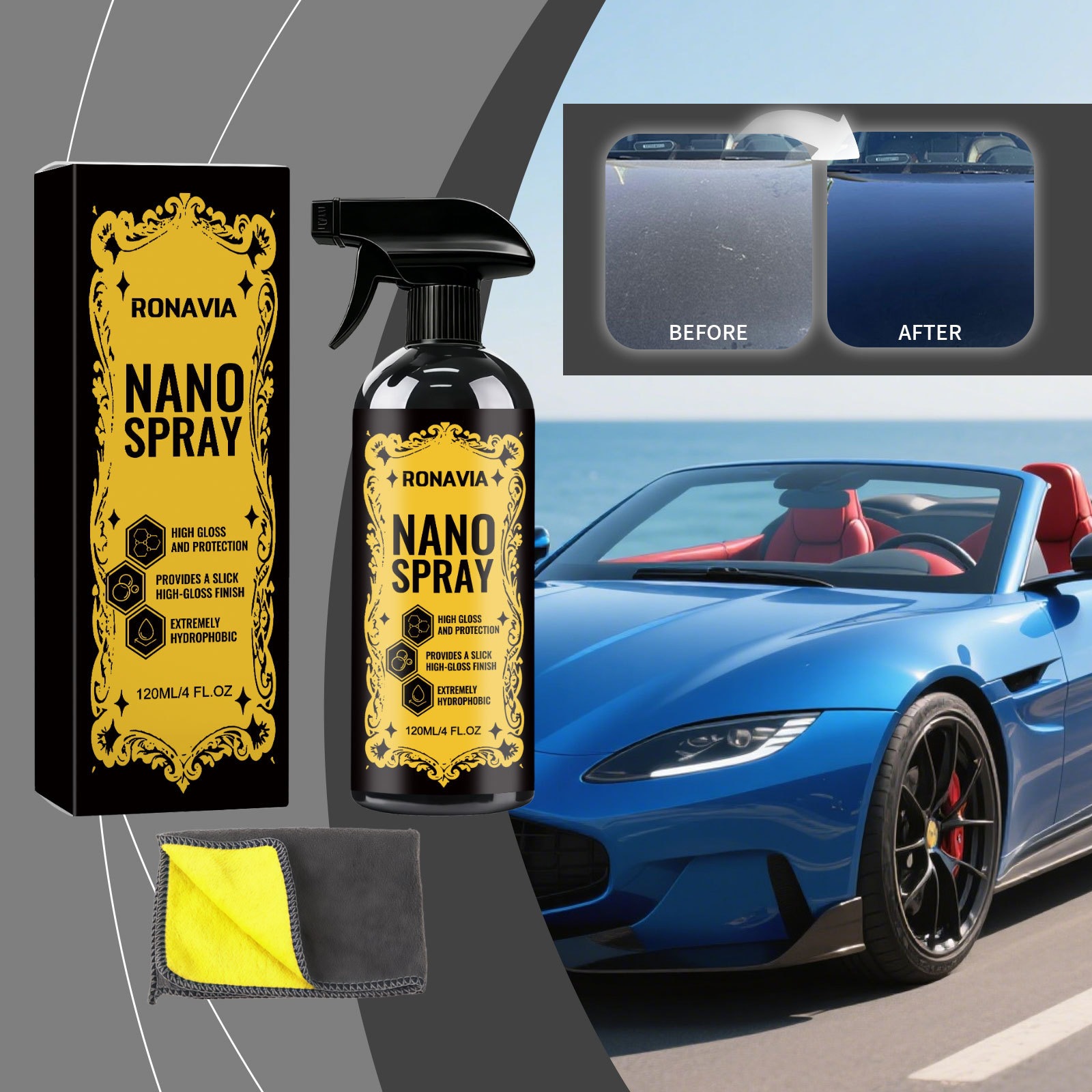 Nano Car Coating Spray