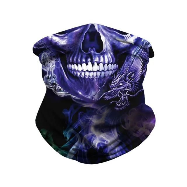 Skull Digital Men And Women Outdoor Mask Sport Climbing Insect proof Bxha013 Free Size - Shop at LoveMi