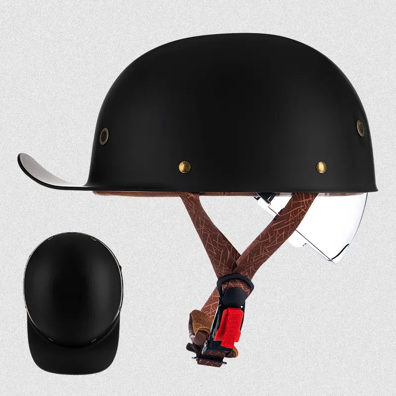Retro Minimalist Versatile Motorcycle Helmet