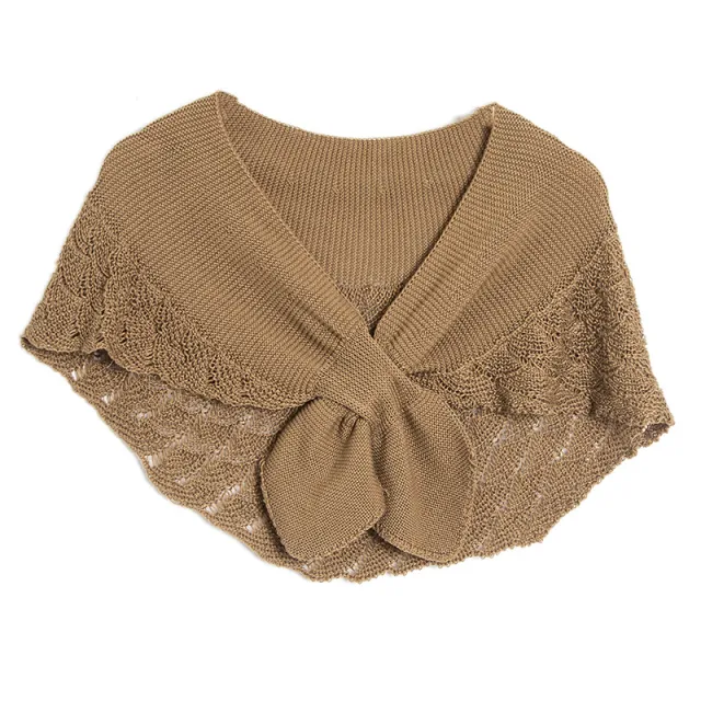 Women's Thin Fashion Wool Knitted Hollow Shawl Green - Shop at LoveMi