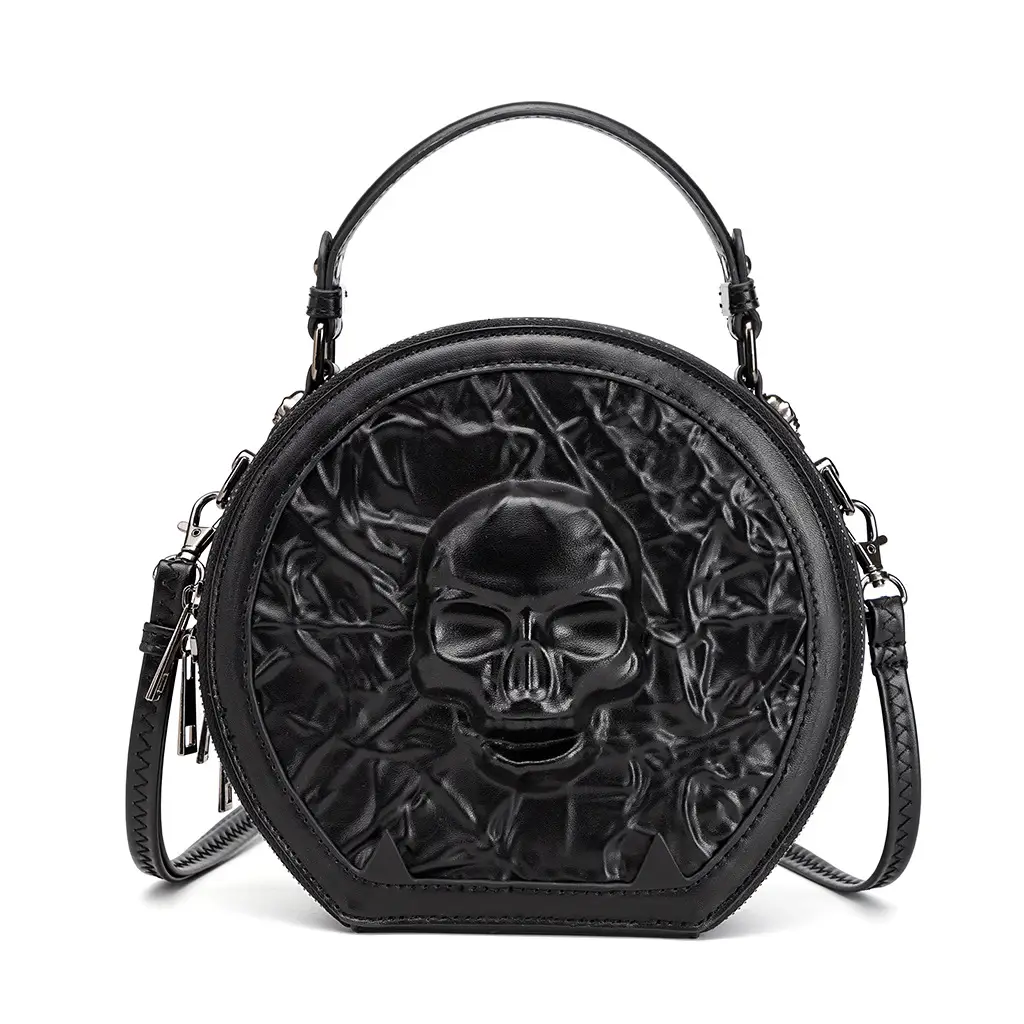 Fashion Embossing Halloween Portable Messenger Bag
