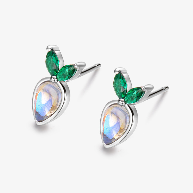 Carrot Ear Studs Women's Simple Niche Design Earrings