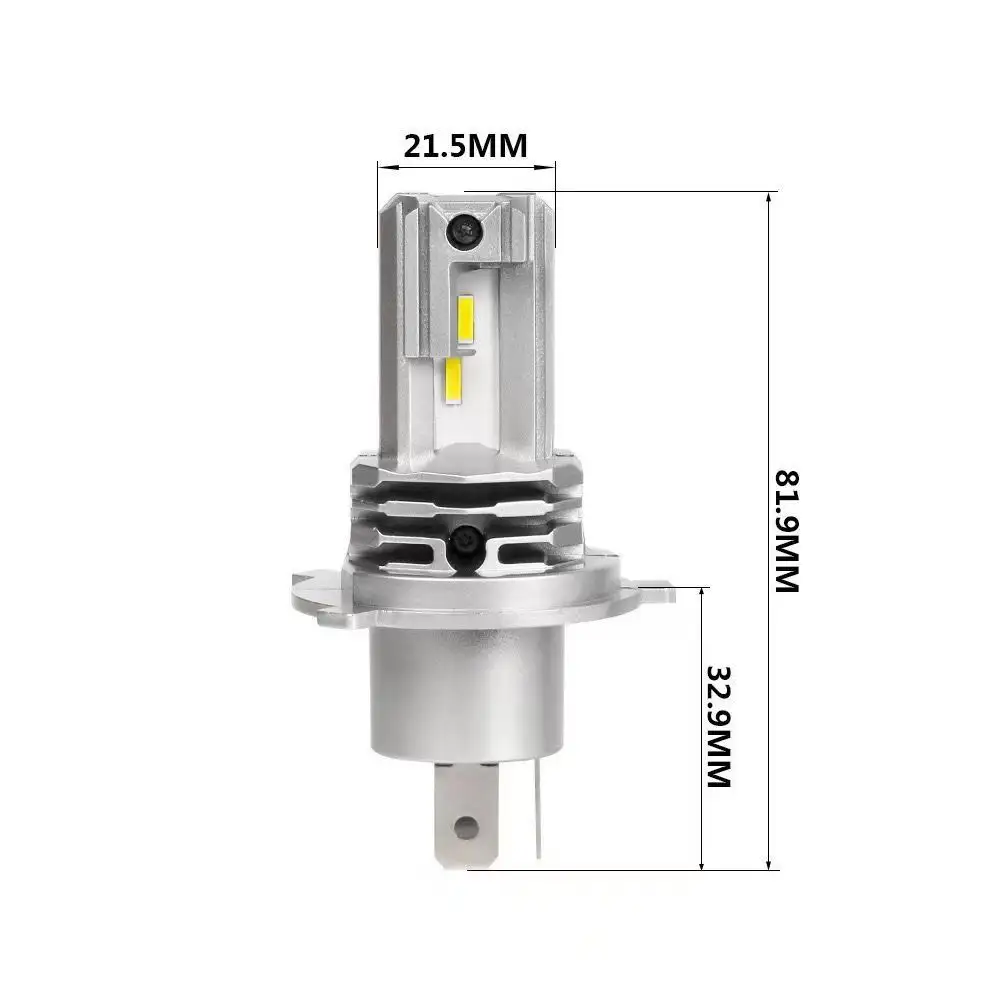 Car Led Headlight Far And Near Light Switching