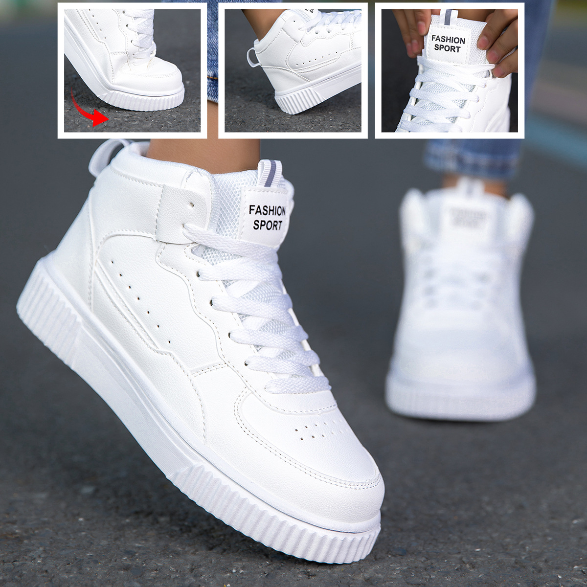 Plus-size Breathable Lightweight Casual Versatile Athletic-style Shoes