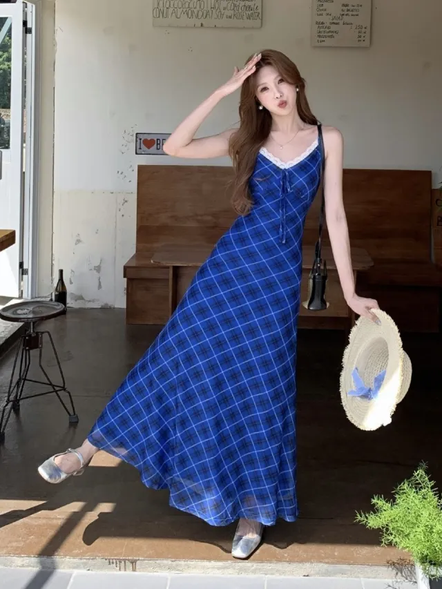 Pure Sweet And Spicy Style Tight Waist Dress Picture Color S - Shop at LoveMi