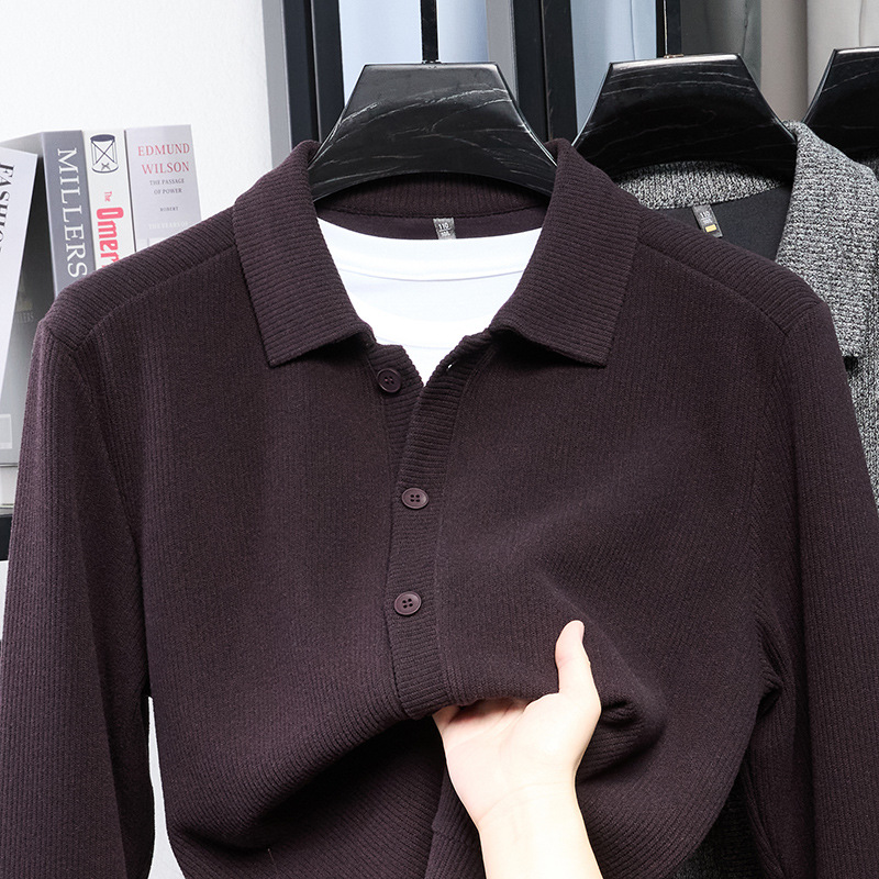 Men's Long-sleeved Warm Outerwear Sweater