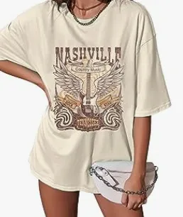 OVERSIZE Printed Colored Cotton T shirt 1 Model Apricot - Shop at LoveMi