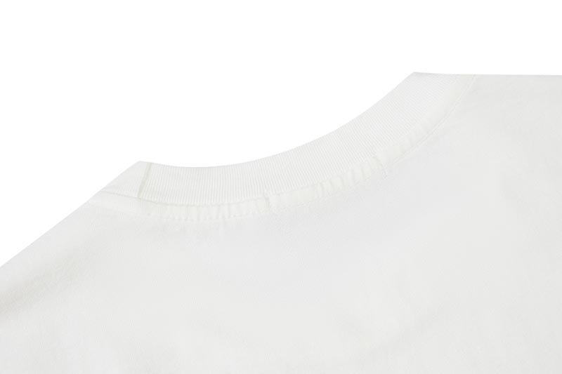 American Retro Distressed Painting Cow Short Sleeve