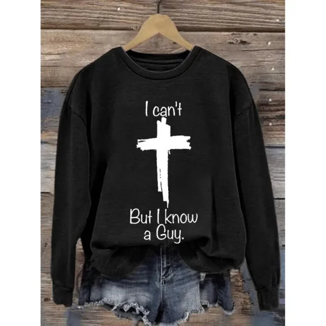 Women's All match Crew Neck Casual Loose Sweater Black - Shop at LoveMi