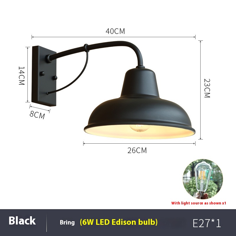 Wall Lamp Black